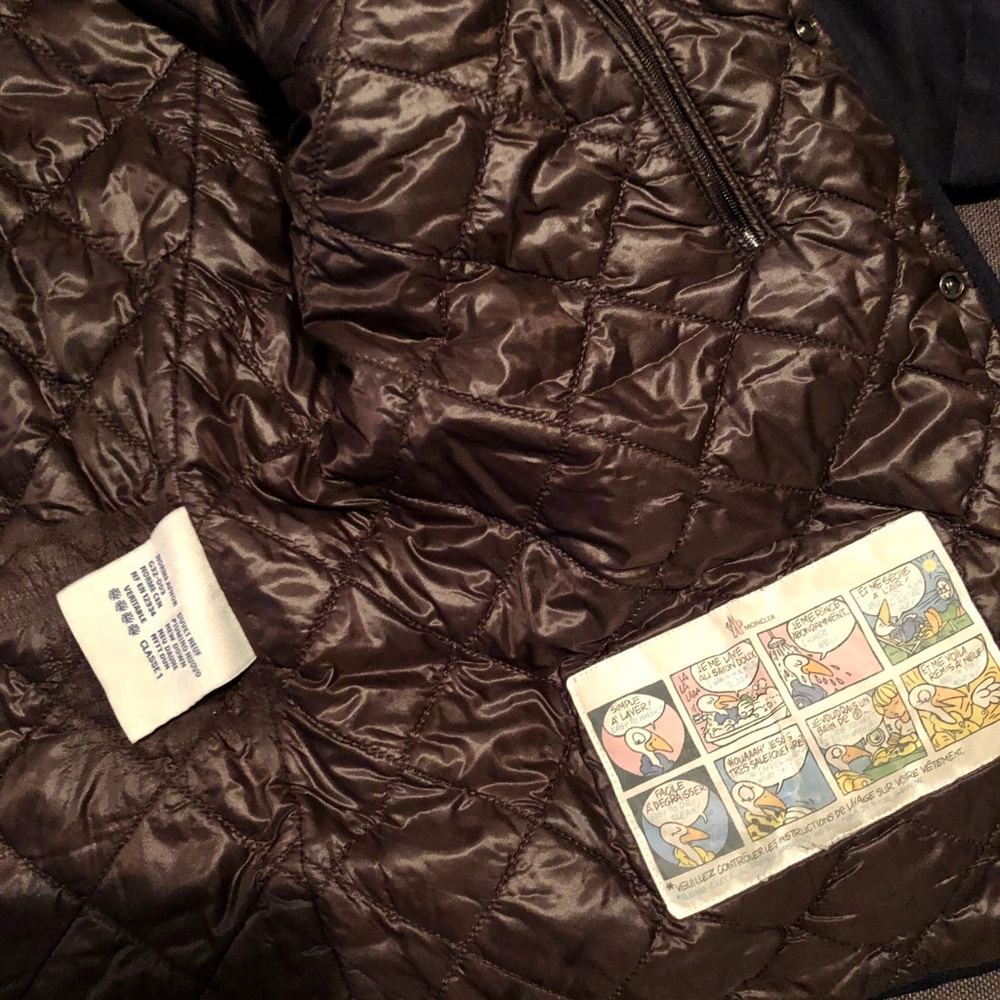 Moncler Quilted Double Layer Down Jacket Size 1 - Picture 6 of 8